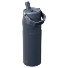 Термос с трубочкой IceFlow Bottle Flip Straw 2.0 0.71L серого цвета