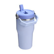 Termokrūze ar salmiņu The IceFlow Flip Straw 2.0 Tumbler 0,59L gaiši zila 