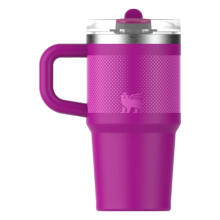 Thermo mug with straw The Quencher ProTour Flip Straw Tumbler 0.59L purple