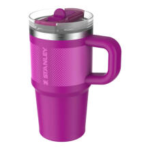 Thermo mug with straw The Quencher ProTour Flip Straw Tumbler 0.59L purple