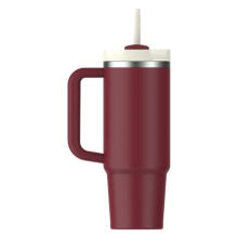 Термокружка с трубочкой The Quencher H2.O FlowState Tumbler 0,89 л, темно-красная