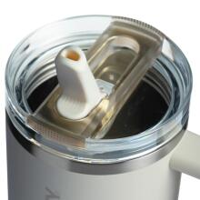 Termokrūze ar salmiņu The Quencher ProTour Flip Straw Tumbler 1.18L krēmkrāsā