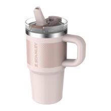 Termokrūze ar salmiņu The Quencher ProTour Flip Straw Tumbler 0,59L gaiši rozā 
