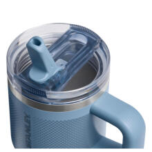 Termokrūze ar salmiņu The Quencher ProTour Flip Straw Tumbler 0,59L zilganvioleta 