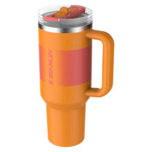 Termokrūze ar salmiņu The Quencher ProTour Flip Straw Tumbler 1.18L oranža 