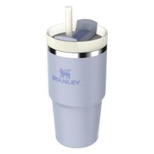 Термокружка с трубочкой The Quencher H2.O FlowState Tumbler 0.59L светло-голубого цвета