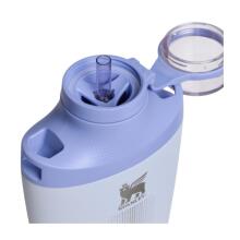 Termopudele ar plecu siksnu The Stanley Cross Bottle 0,68L gaiši zila 