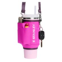 Carrying case for thermo mug with straw The All-Day Quencher Carry-All 0.89L purple