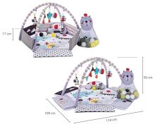 MILLY MALLY 6830 TinyMini CC9639 Izglītojošā paklājiņš Miegainais lācis