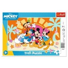 TREFL DISNEY ППазл в рамке Микки-Маус, 15 шт.