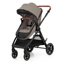 KINDERKRAFT Multifunkcionālais ratiņš ESME PRO 3IN1 Smilšu bežs + MINK PRO 2