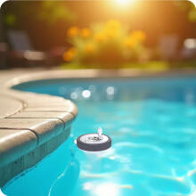 Weather station with pool sensor BD-913 white