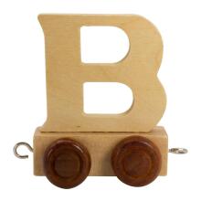Small foot Letter Train Locomotive Art.278420 Деревянные буквы - вагоны,1 шт