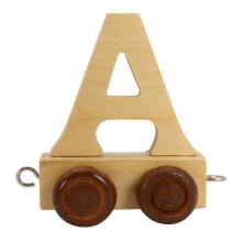 Small foot Letter Train Locomotive Art.278420 Деревянные буквы - вагоны,1 шт