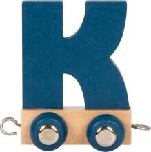 Small foot Letter Train Locomotive Art.278428 Деревянные буквы - вагоны,1 шт