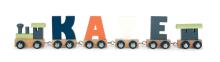 Small foot Letter Train Locomotive Art.278430 Деревянные буквы - вагоны,1 шт