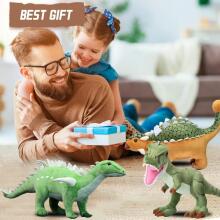Tiny Heart  Plush Toy Dinosaur Ankylosaurus  Art.278455  Mīkstā rotaļlieta Dinozaurs ,35cm