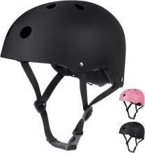 Flintronic Bicycle Helmet Art.278456 Black Certified, adjustable helmet for children M (48-52 cm)