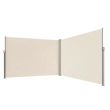 Ikonka Art.KX2865_1 LUARO stūra sānu terases nojume 180 x 620 cm bēšs