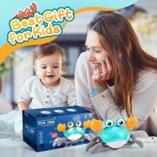 Crab Baby Toy Art.278759 Interaktīvais krabju kāpurs ar skaņu