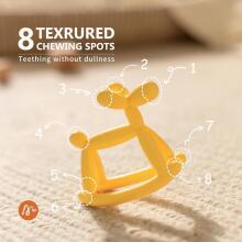 Miraloop Jellydog Teething Ring  Art.278765  Силиконовая погремушка (100% натуральная)