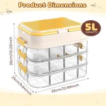 Storage Box for Lego Bricks  Art.278766  Креативный ящик для хранения со встроенной подставкой