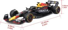 Bburago Red Bull Racing RB19 Max Verstappen Art.RB19 Mašīnas modelis, mērogs 1:24