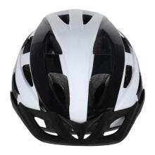 Ikonka Art.KX2846 RALLEX sieviešu velosipēdu ķivere vīriešu regulējama melnā un baltā M 54-58cm
