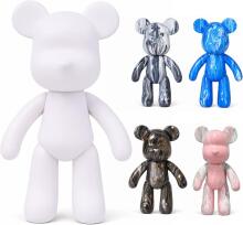 DIY Painting Liquid Bear Figure Kit - Home Decorations Art.278855  Набор для творчества Разукрась Мишку