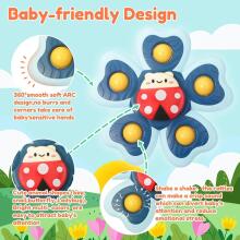 Vanmor Suction Cup Spinner Toy Art.278870 Mini vilciņš karuselis 1 gab.