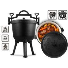 Emaljēta čuguna katls 11l ugunskura grilam BD-481 348110