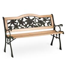 Скамейка в парке с спинкой 123,5 x 74 x 48 см Gardi Rose Sofotel