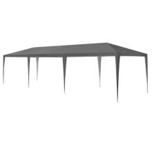 Dārza komerciālais paviljons, 3x9 m, 8 sienas, pelēks, MultiGarden