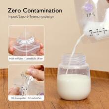 Momcozy Milk Bags Art.279936 piena uzglabāšanas maisiņi (120 gab.) 180ml