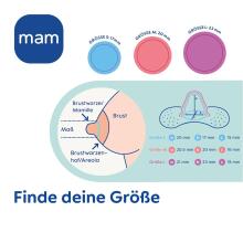 Mam Nipple Shield Art.279941 Silicone nipple shields L size 1 pcs/ box