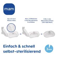 Mam Nipple Shield Art.279941 Silicone nipple shields L size 1 pcs/ box