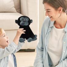 Kidsworld Plush Toys Gorilla  Art.279957 Высококачественная мягкая, плюшевая  игрушка Горилла,20см