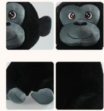 Kidsworld Plush Toys Gorilla  Art.279957 Высококачественная мягкая, плюшевая  игрушка Горилла,20см