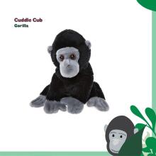 Kidsworld Plush Toys Gorilla  Art.279958 High-quality soft, plush toy Gorilla, 13 cm