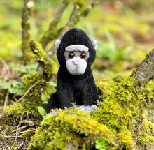 Kidsworld Plush Toys Gorilla  Art.279958 High-quality soft, plush toy Gorilla, 13 cm