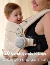 Baby Basic Noise Accessories Baby Sound Machine Art.279969 White Портативная звуковая машина со шнурком и звуковыми эффектами