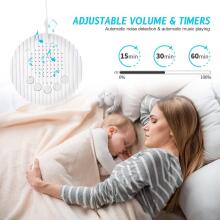 Baby Basic Noise Accessories Baby Sound Machine Art.279970 White  Digitāla ierīce ar skaņam