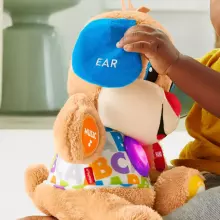 Fisher Price Laugh and Learn Ukrainian Learning Puppy Art. FPN77 Gudrais interaktīvais kucēns/suns (ukraiņu valoda)