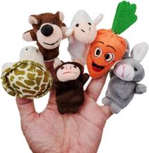 Animal Finger Puppet Art.280241 Finger puppets/finger puppet theater, 1 pc.