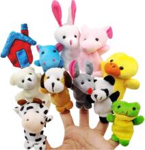 Animal Finger Puppet Art.280241 Finger puppets/finger puppet theater, 1 pc.
