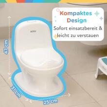 Nuby Dr. Talbot's My Real Potty Art.280244 muzikāls podiņš