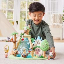 Sylvanian Families Art.5763 "Приключения исследователя" с двумя фигурками: котами-молочниками (отцом и котом)