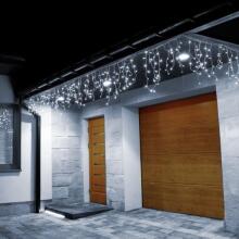Наружные декоративные рождественские огни 500шт LED 19м занавес