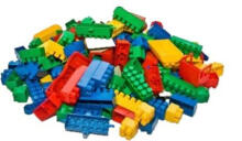 Blocks in a bag - 00061 - 630 parts
