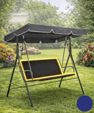 Z-HOME, 110 × 90 cm, Art.23207K, replacement garden swing seat cover, waterproof base material